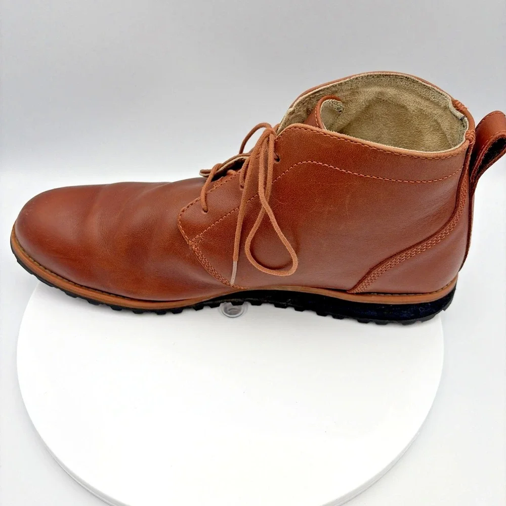 5.11 Tactical Mission Ready Chukka Boots Mens 13 Rust Brown Leather Vibram Sole
